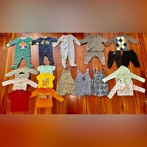 Baby Boy 6-9 Month Clothing Bundle